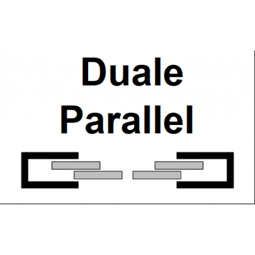 Пенал для раздвижной двери DUALE PARALLEL (ДУАЛЬ ПАРАЛЛЕЛЬ)